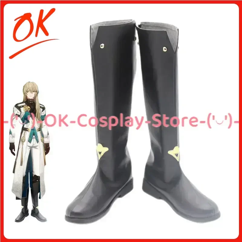 [Angepasst] Honkai Star Rail 3 Raksas Cosplay Schuhe Anime Spiel Roleplay Kostüm Prop Halloween Karneval Party PU Leder Stiefel