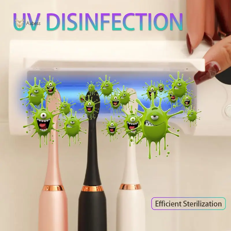 

Ultraviolet Radiation Oral Cleaner Clean Air Toothbrush Sterilizer Sterilizer Storage Disinfector Antibacterial Uv 350g 1500ma