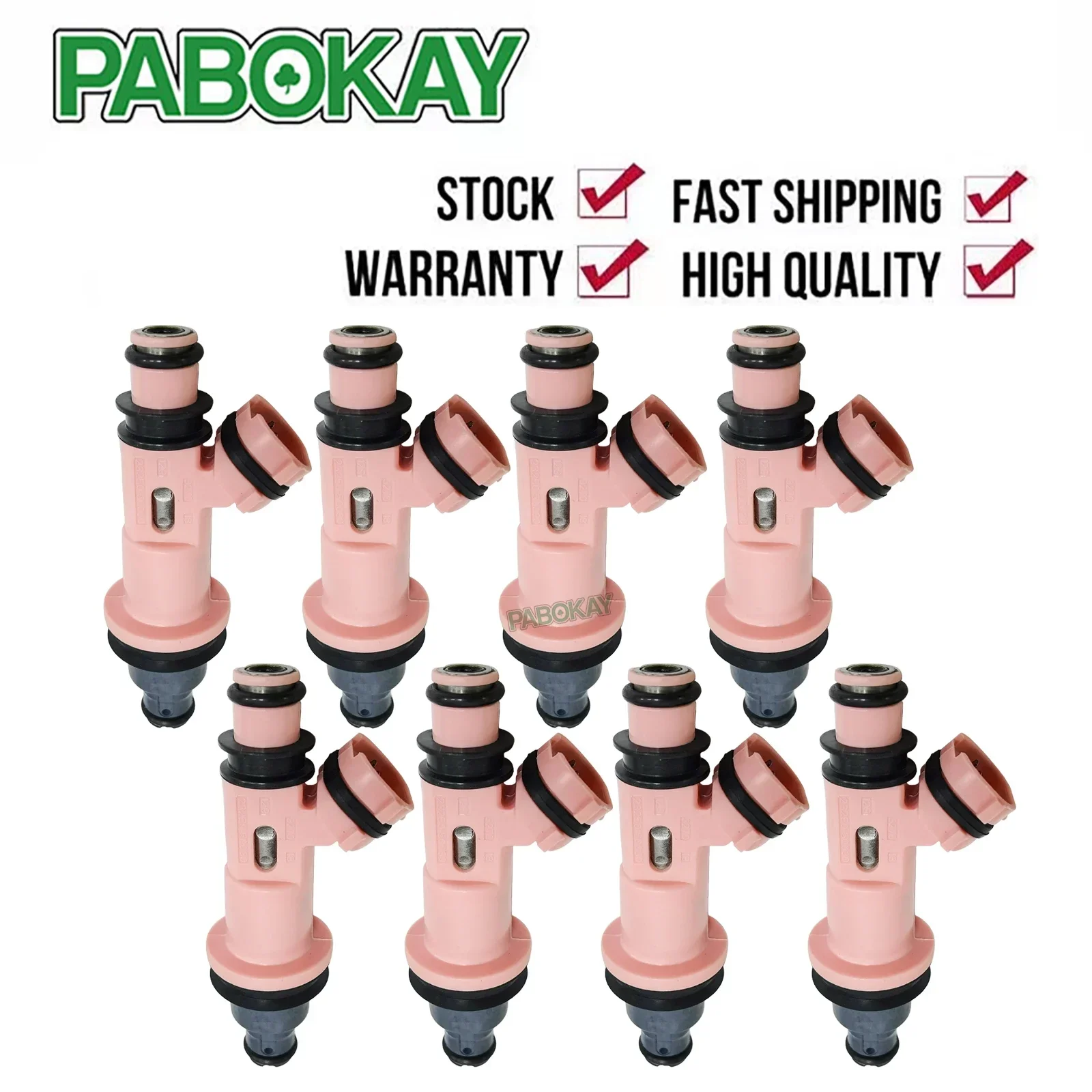 

8 Pieces x Fuel Injector For Lexus GS400 LS400 SC400 430 4.0L 4.3L V8 1998-2010 23250-50030 23209-50030 2325050030 2320950030