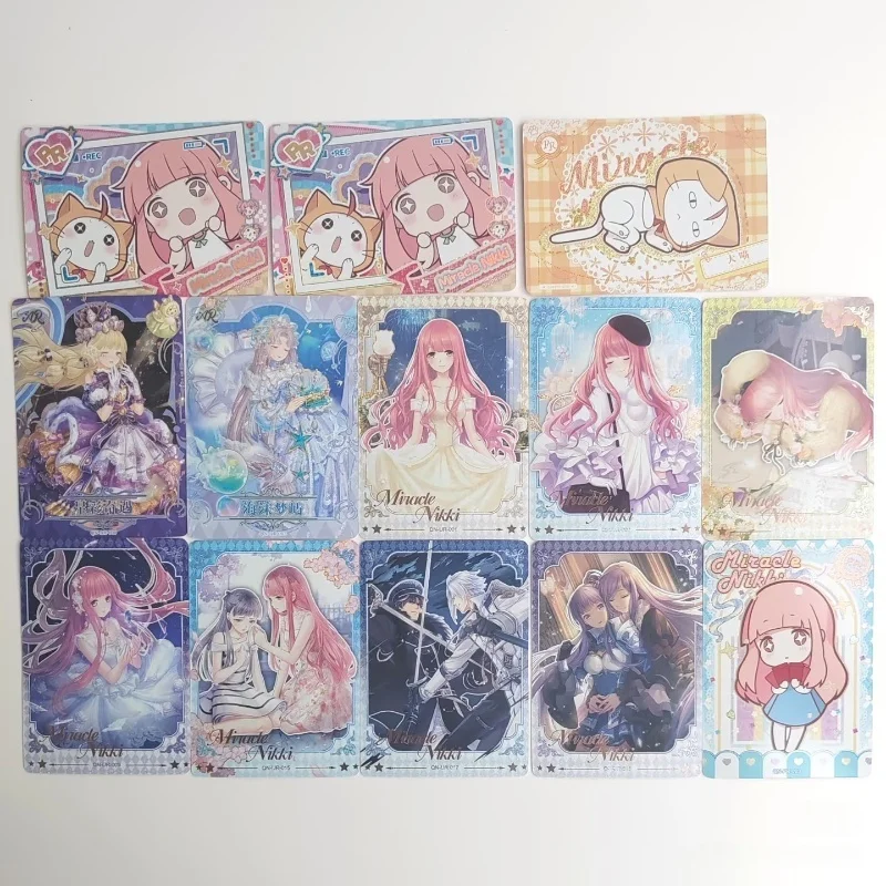 KAYOU Genuine Miracle Nikki Cards Variety Stars Wonder Pack Anime Peripheral Collection Cards Girls Toys Gifts