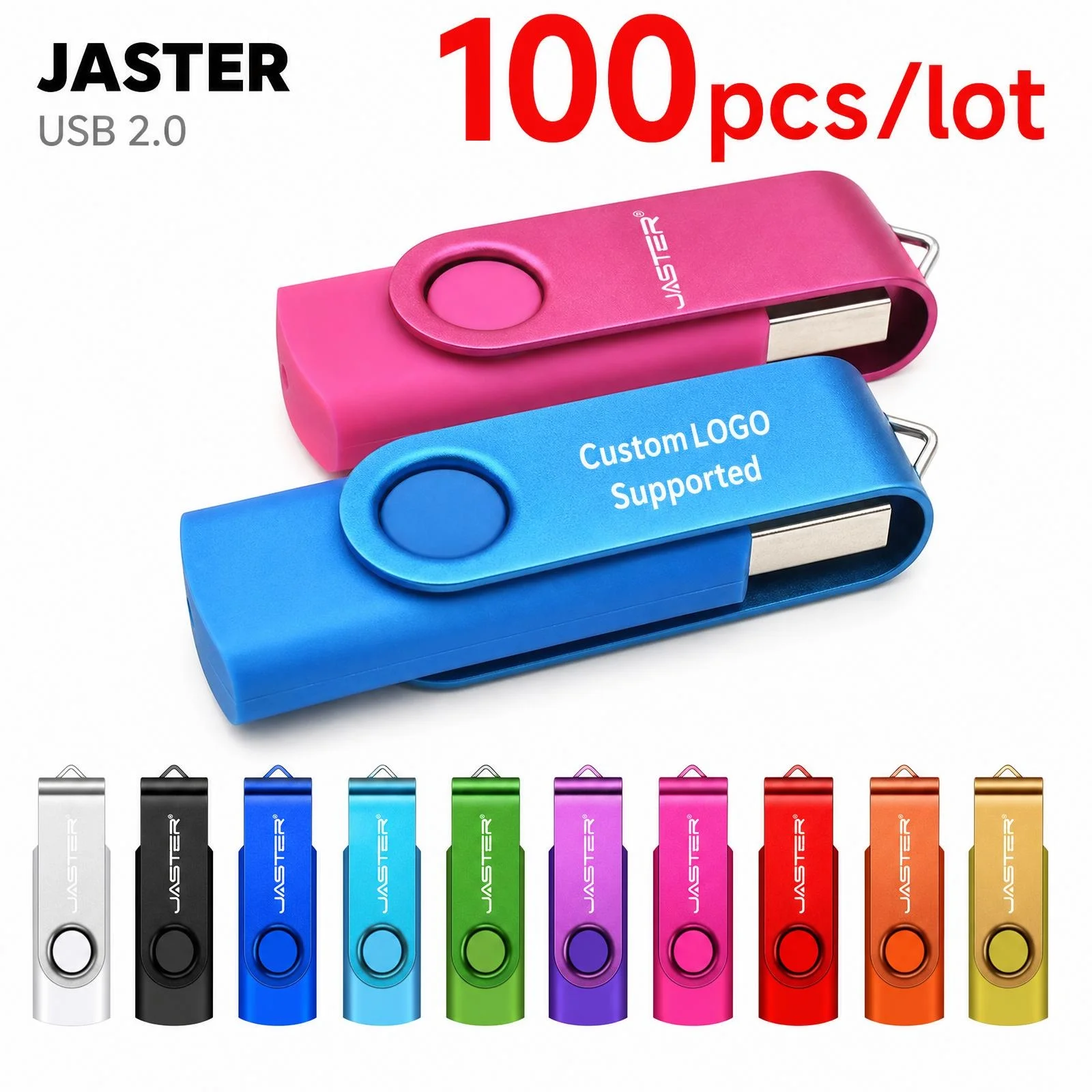 100Pcs/Lot 2.0 Usb Flash Drive 1GB 2GB 512MB Memory Sticks 8GB 16GB Wholesales Cle Pendrive 4GB 32GB Free Logo Udisk Gift