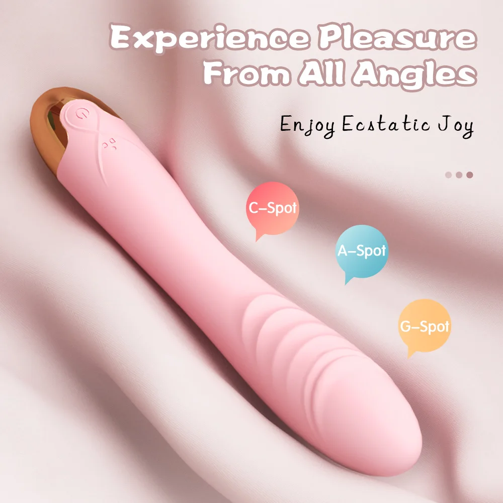 360° Rotating Dildo Vibrator for Women Vagina Clitoris Stimulator Massarger Erotic Toy Soft Skin Feeling Sex Products for Adults