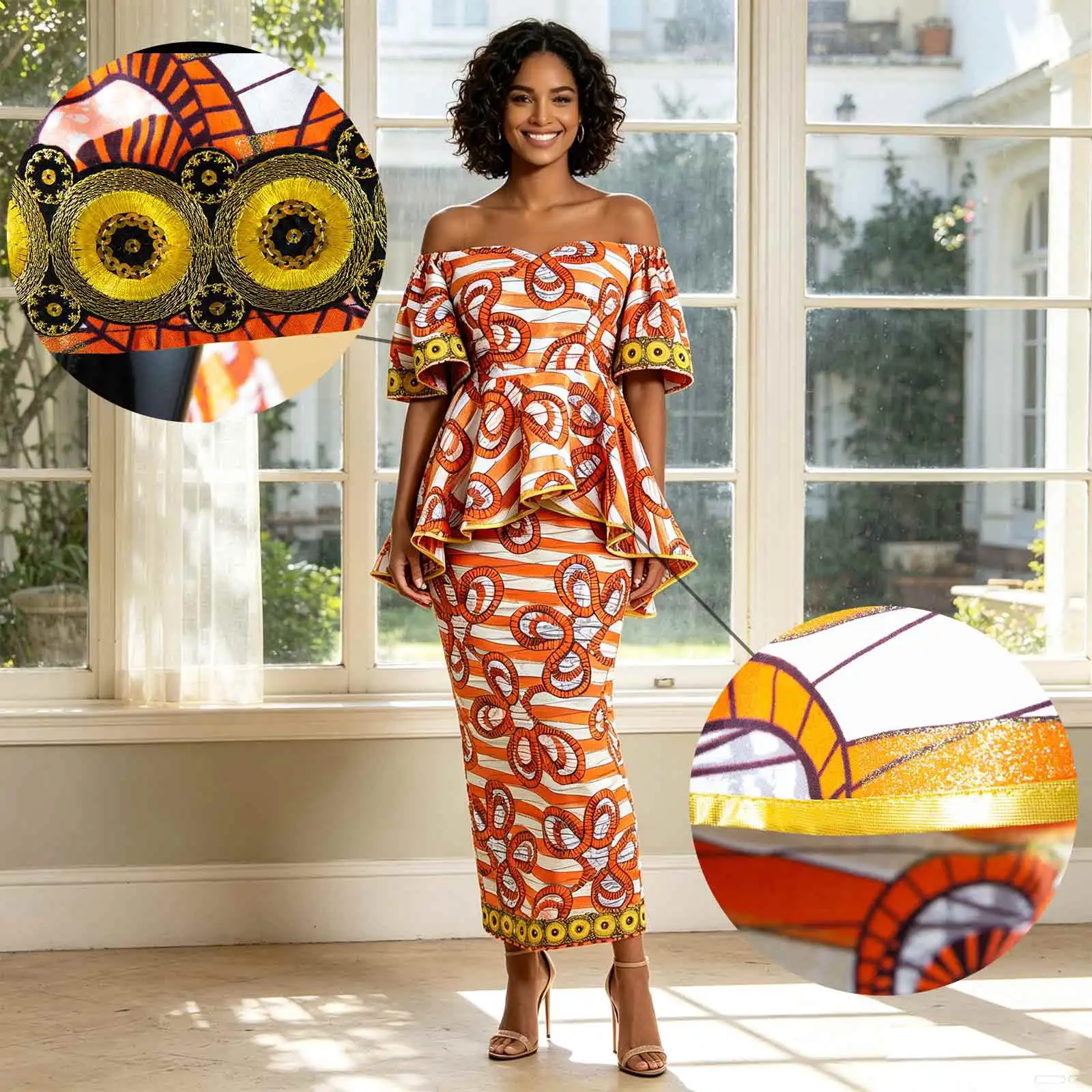 Thumbnail 2 - #32 Highest Rated African Print Traditional Outfits to Buy in 2026