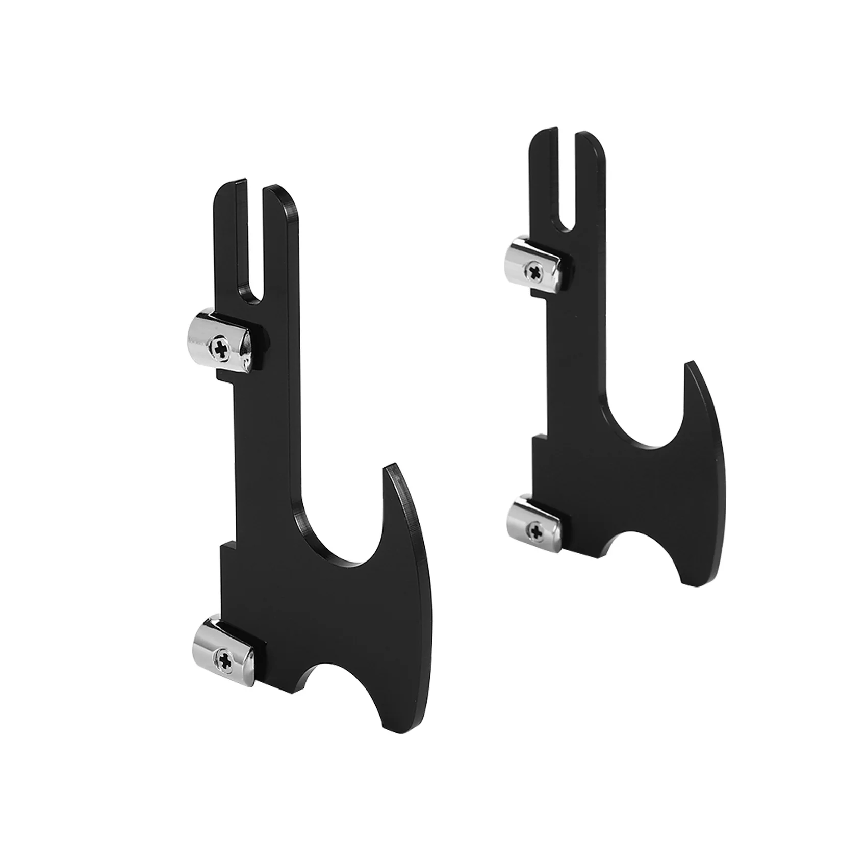 DT19 Sword Stand Display Wall Mount Acrylic Two-Layer Samurai Sword Holder for Katana Lightsaber Wand Knife Hook