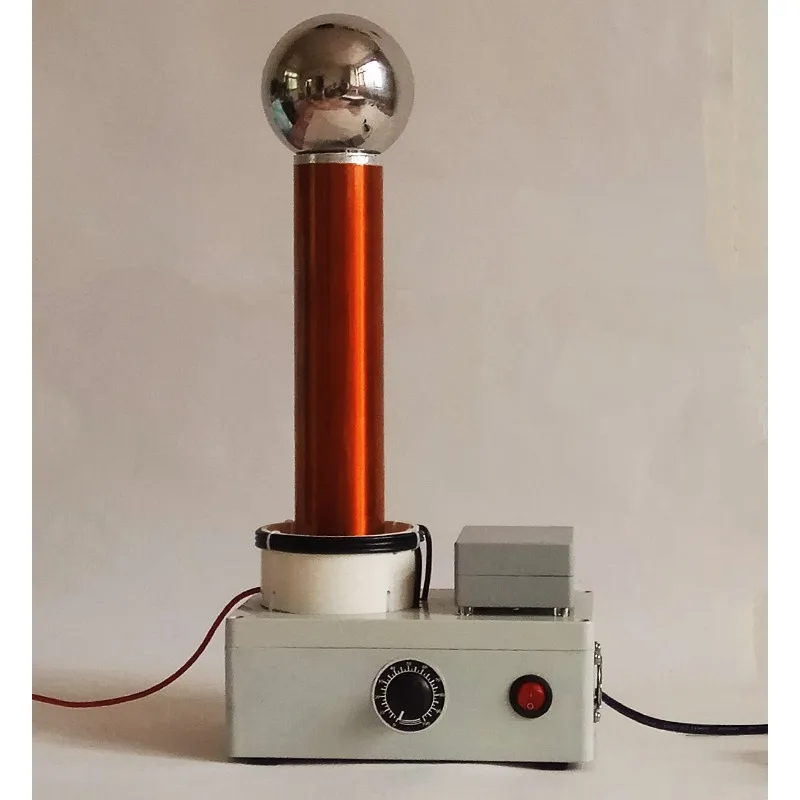 Coil DIY Kit with Spark Gap - High Voltage Resonant Transformer for Wireless Power & Lightning Demo