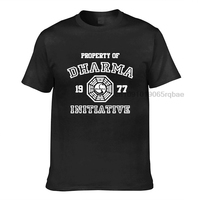 Dharma Initiative 1977 Shirt Tv Show LOST Tshirt T-shirt Unisex and Women Size Tee