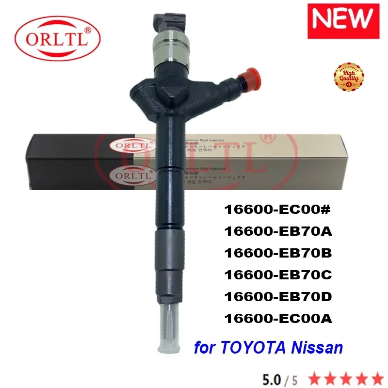 Genuine Fuel Injector 16600-EC00# 16600-EB70A 16600-EB70B 16600-EB70C 16600-EB70D 16600-EC00A For TOYOTA Nissan Navara