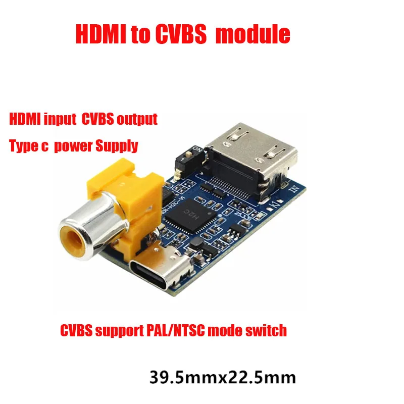 

CVBS signal to HDMI signal HDMI to CVBS signal output UVC free drive