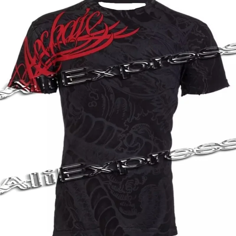 

Men's 3D Digital Print Casual Sport Short Sleeve T-shirt Summer Comfortable Breathable Crew Neck MOTO