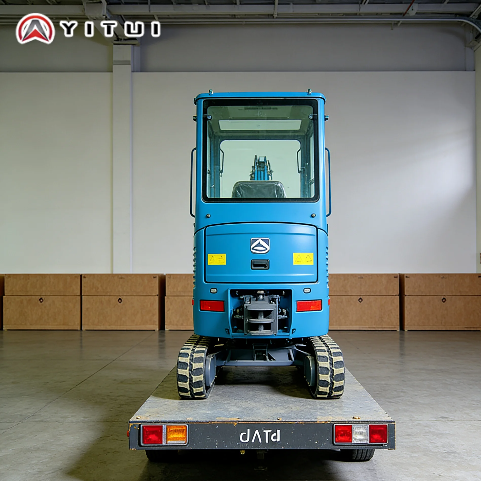 Customized Easy-to-Transport Mini Excavator with Cab 0.8-2.0 Ton Compact Digger for Small-Scale Construction Sites Euro 5/CE/EPA