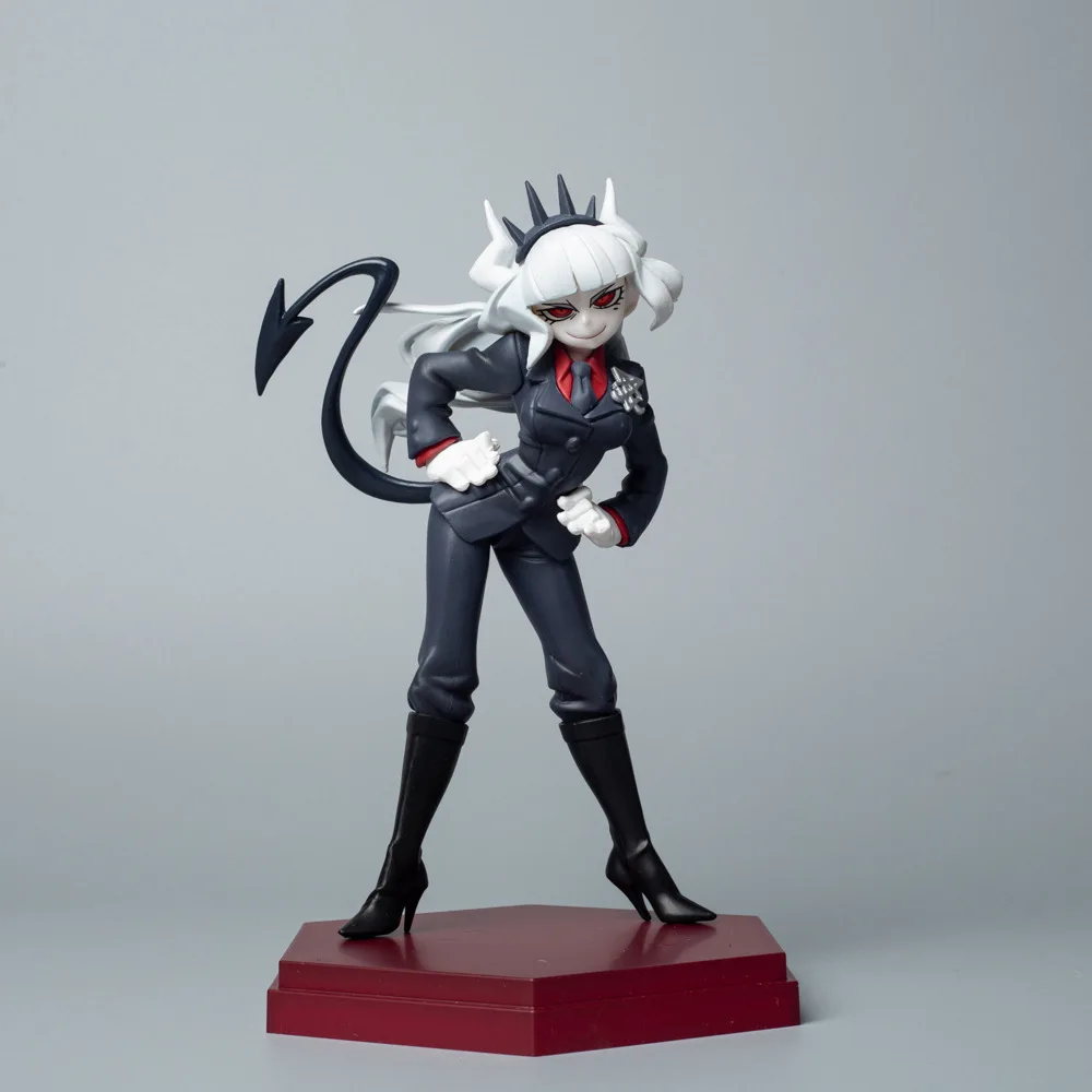 

18cm Helltaker Lucifer Anime Figurine Action Figure Toys Doll Collection Christmas Gift With Box