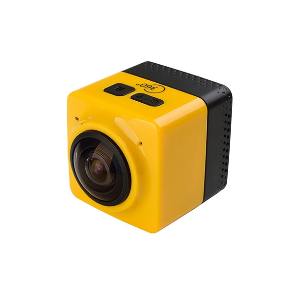 ZIHOTEK Ultra Hd Action Camera 360 Degree View Angle Waterproof Wifi Action Camera Cube 360 Sport Camera