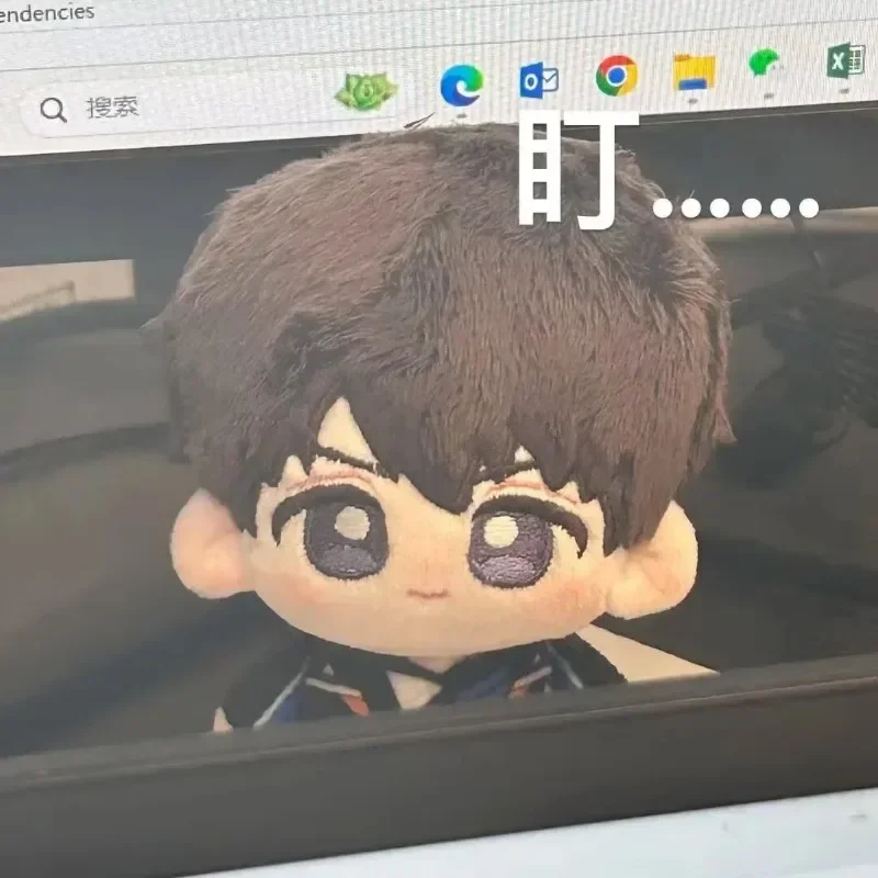 Simpatico corpo di bambola di peluche Caleb Love and Deepspace con scheletro Peluche Anime Dress Up Giocattoli di cotone Cosplay Regalo di compleanno 20 cm