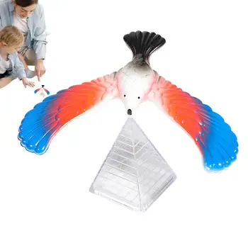 균형 독수리 새 장난감 균형 새 중력 새 향수 참신 균형 독수리 장난감 어린이 물리 과학 독수리 장난감