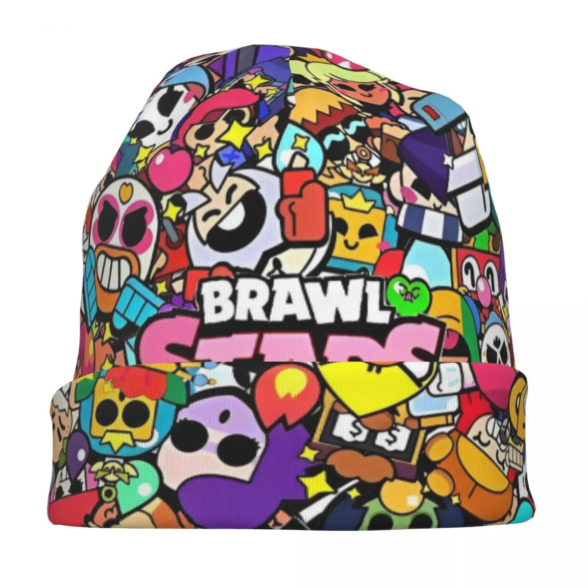 Games Brawling-Heros Team Bonnet Hats Hip Hop Street Skullies Beanies Hats for Men Women Warm Dual-use Caps