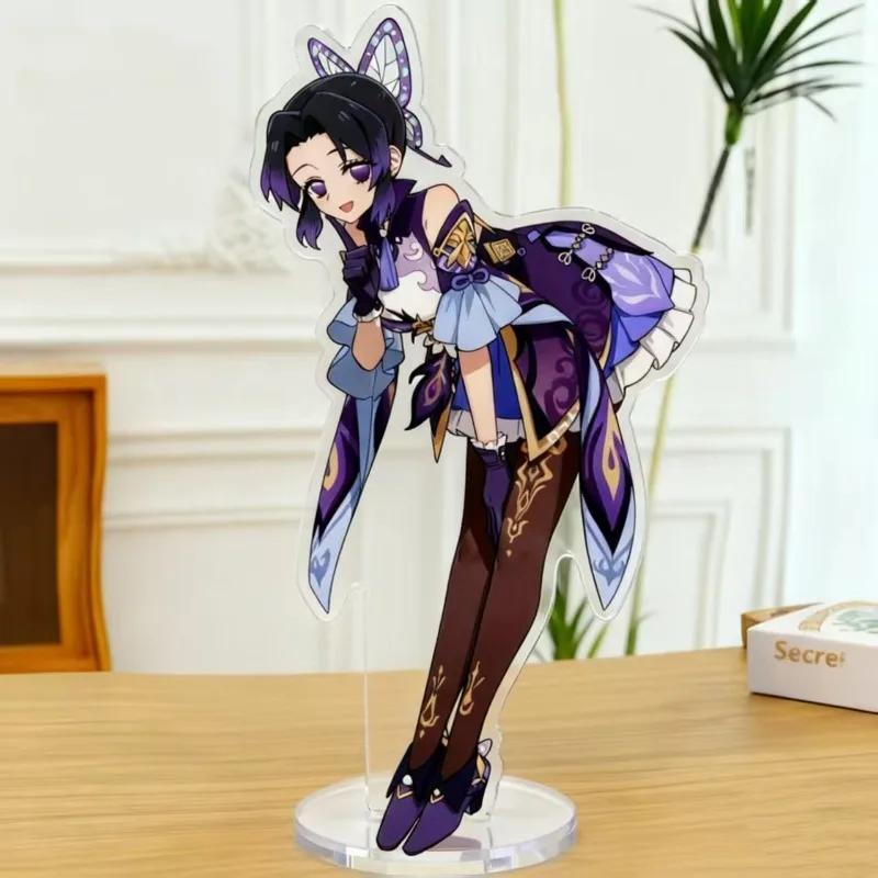 Kochou Shinobu Acrylic Stand Figure Demon Slayer: Kimetsu No Yaiba Anime Peripheral Exquisite Children's Room Desktop Ornament view 3