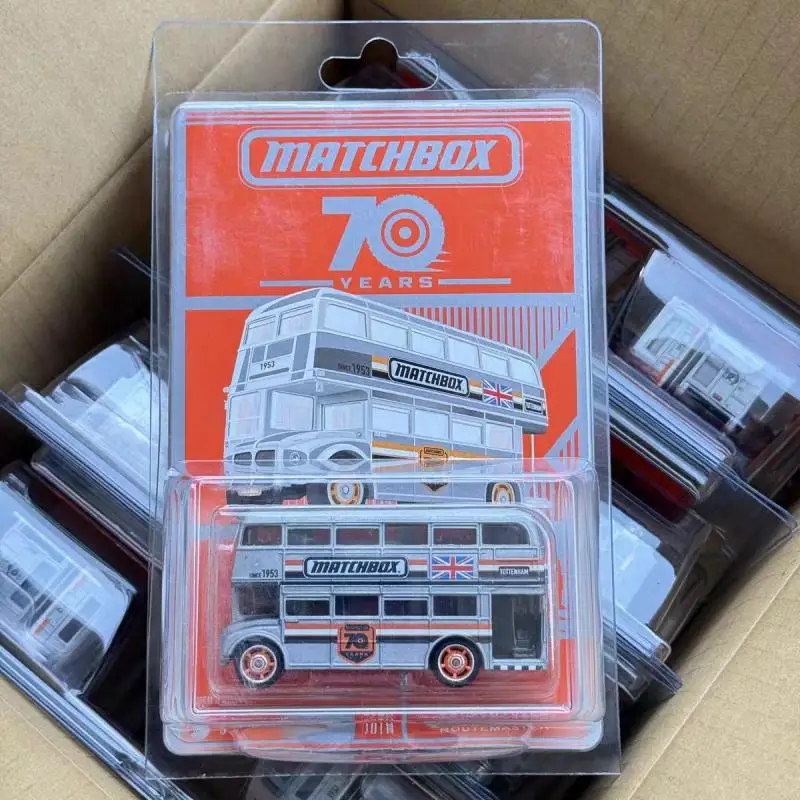 Matchbox 70th Limited Edition London Double Decker Bus HPN17 Routemaster Diecast Legering Automodel Collectible Speelgoed Voor Kinderen