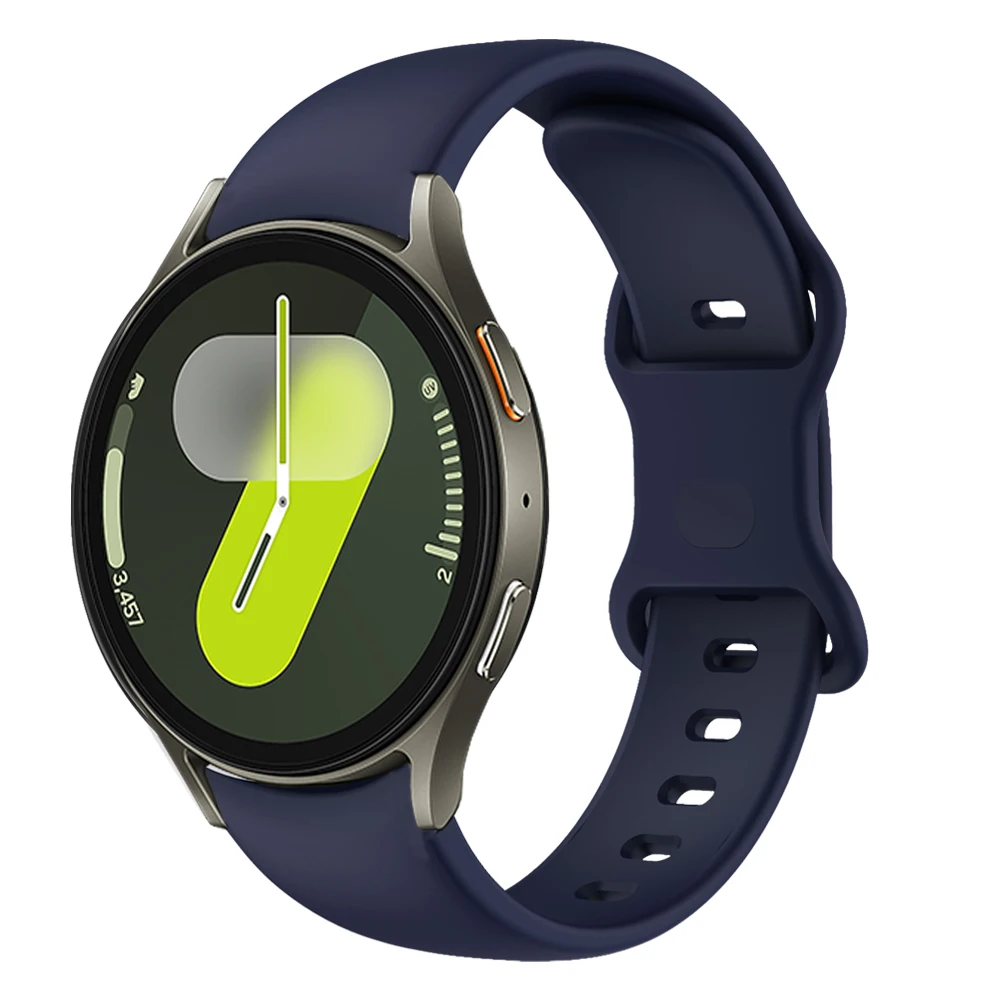 Ремешок для часов Samsung Galaxy Watch 6 5 4, мягкий воздухопроницаемый браслет с пряжкой-бабочкой для Galaxy Watch 7 FE