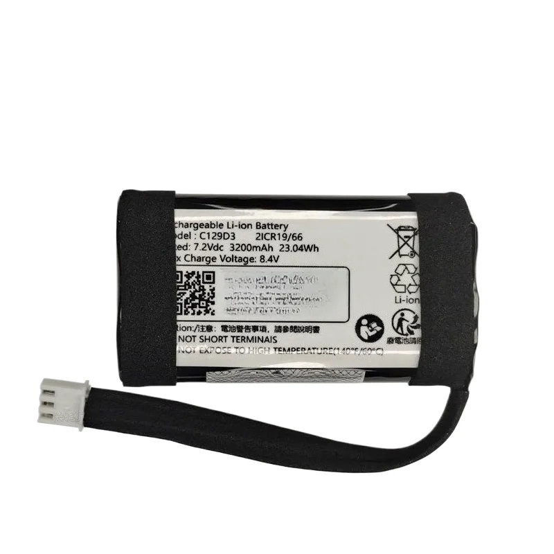C129D3 Battery 7.2V 2600mAh 3400mAh For B&O BeoPlay P6 A1 Bluetooth Speaker High Quality Replacement Battery