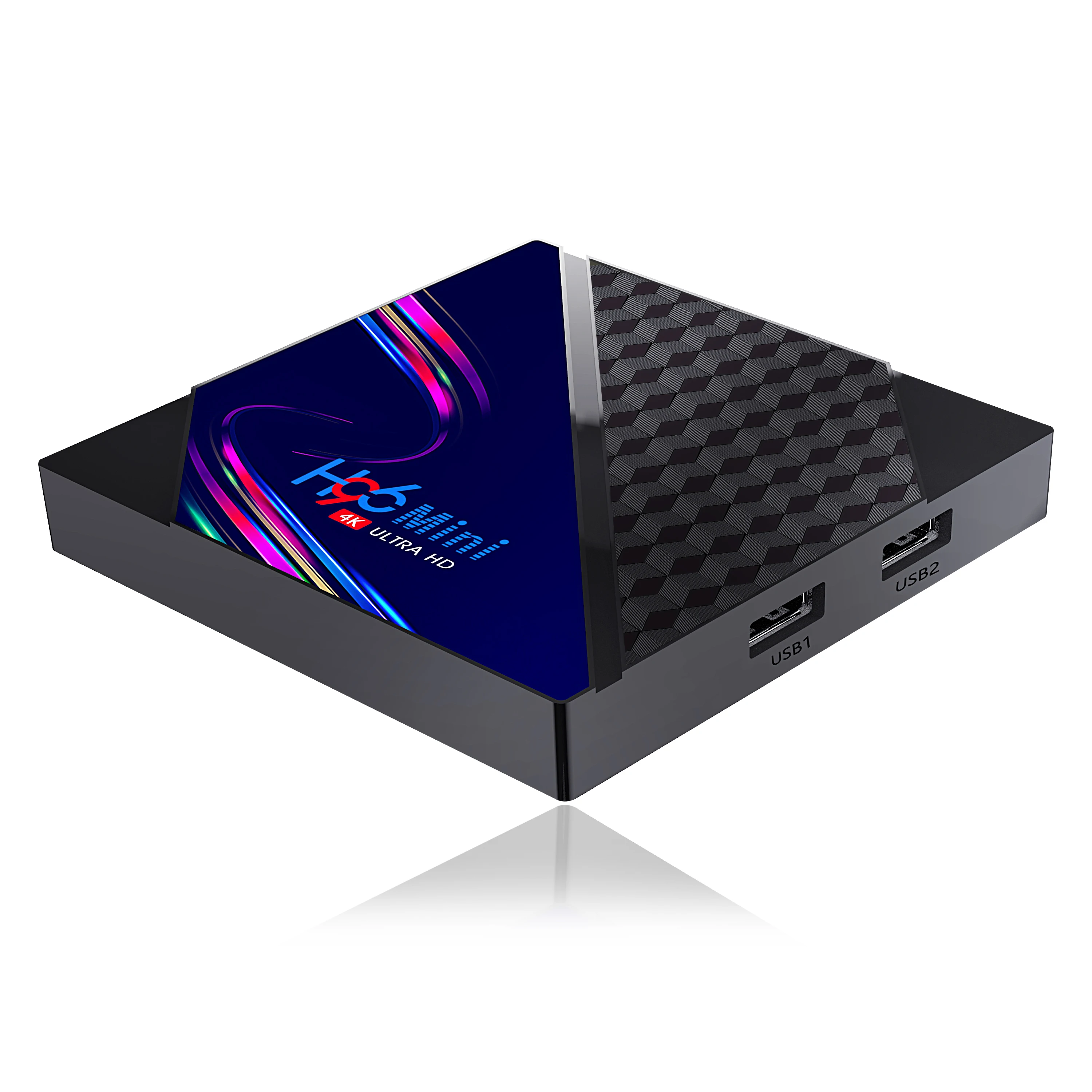 H96 Mini V8 Android 10.0 TV Box 2GB RAM 16GB ROM RK3228A Quad-core 2.4G WIFI USB2.0 1000M 4K Media Player Set Top Box