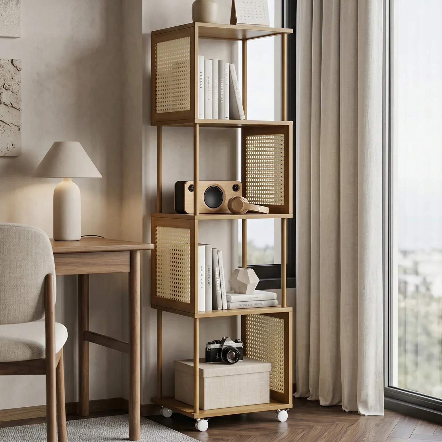 sofa side cabinet side cabinet ultra-narrow locker mini movable bedside side cabinet small side several small apartments
