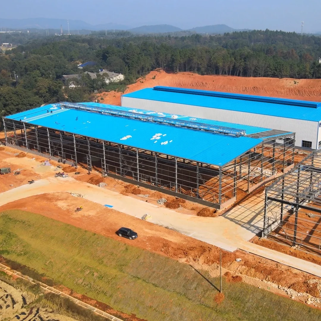 

China Two-Storey Modular Prefabricated Steel Structure Warehouse Industrial Shed Construction for Farms