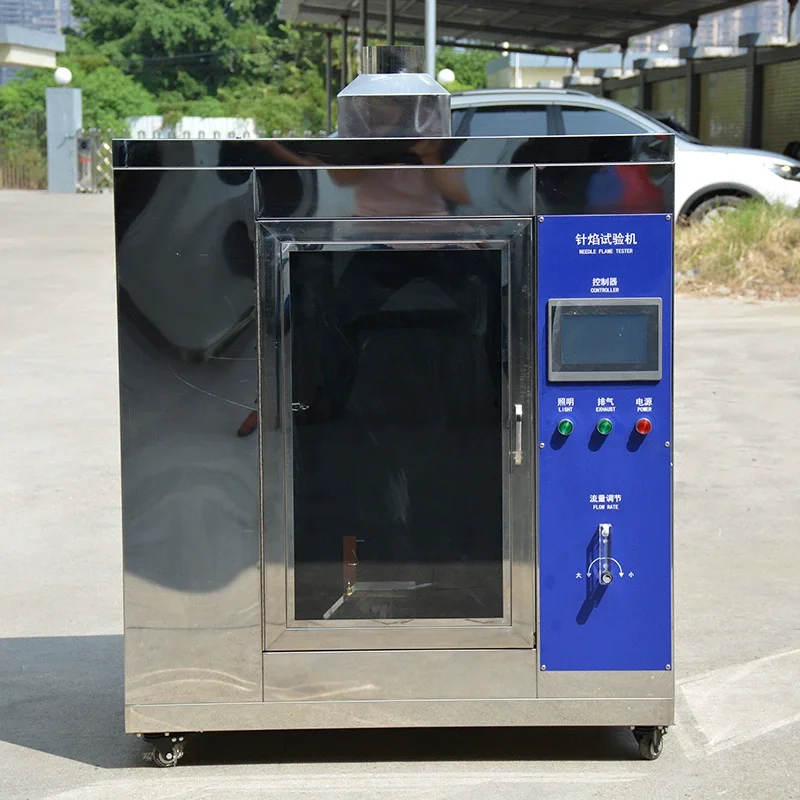 1pcs  Nee-dle Fla-me Combustion Testing Machine BHD-ZR-500 Nee-dle Fla-me Retardant Test Chamber Glowing Wire Tester