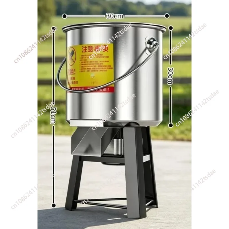 Poultry Feeding Vegetable Crusher, Household Multifunctional Grass Cutting Machine for Chicken Duck Goose Farm Use