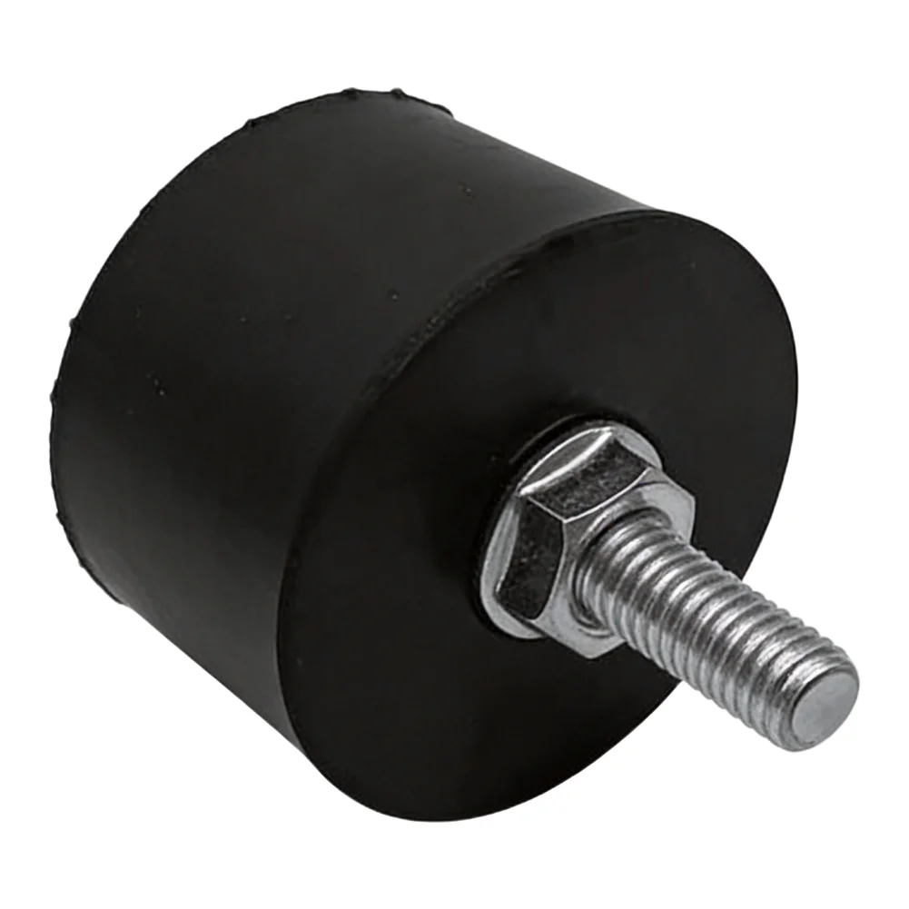 Rubber Shock Mounting Pads with 6mm Thread for Compressor Base Connection Points to Reduce Wear Caused by Continuous Vibration