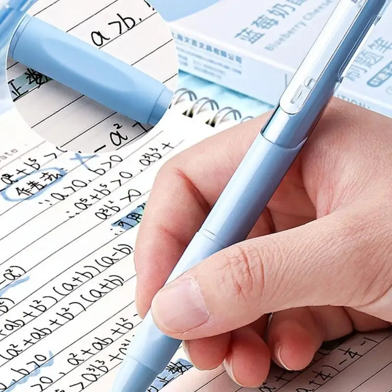 270B 5 PCS قابلة للسحب قلم الحبر الأسود القلم الجمالي القلم 0.5 مم قلم محايد الضغط على القلم القلم الحبر القلم القلم القلم