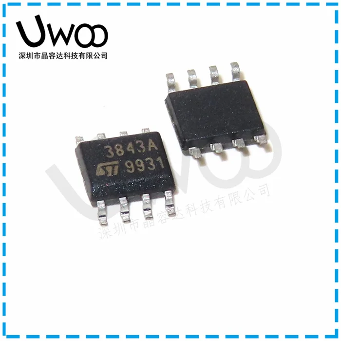 100%Original New  UC3843A UC3843  SOP-8