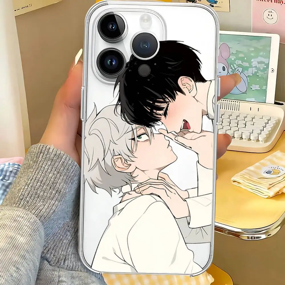 الغريبة المرحلة قضية الهاتف آيفون 17 16 15 14 زائد 13 12 11 برو ماكس الهاتف الغطاء الخلفي غطاء شفاف للصدمات #4