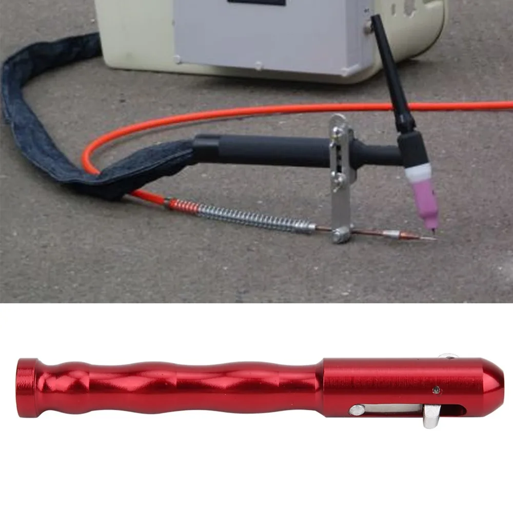 Наполнитель 1,0-3,2 мм, ручка TIG, черный держатель, сварочная проволока, ручка для подачи пальцев, держатель стержня подачи, принадлежности для паяльного оборудования