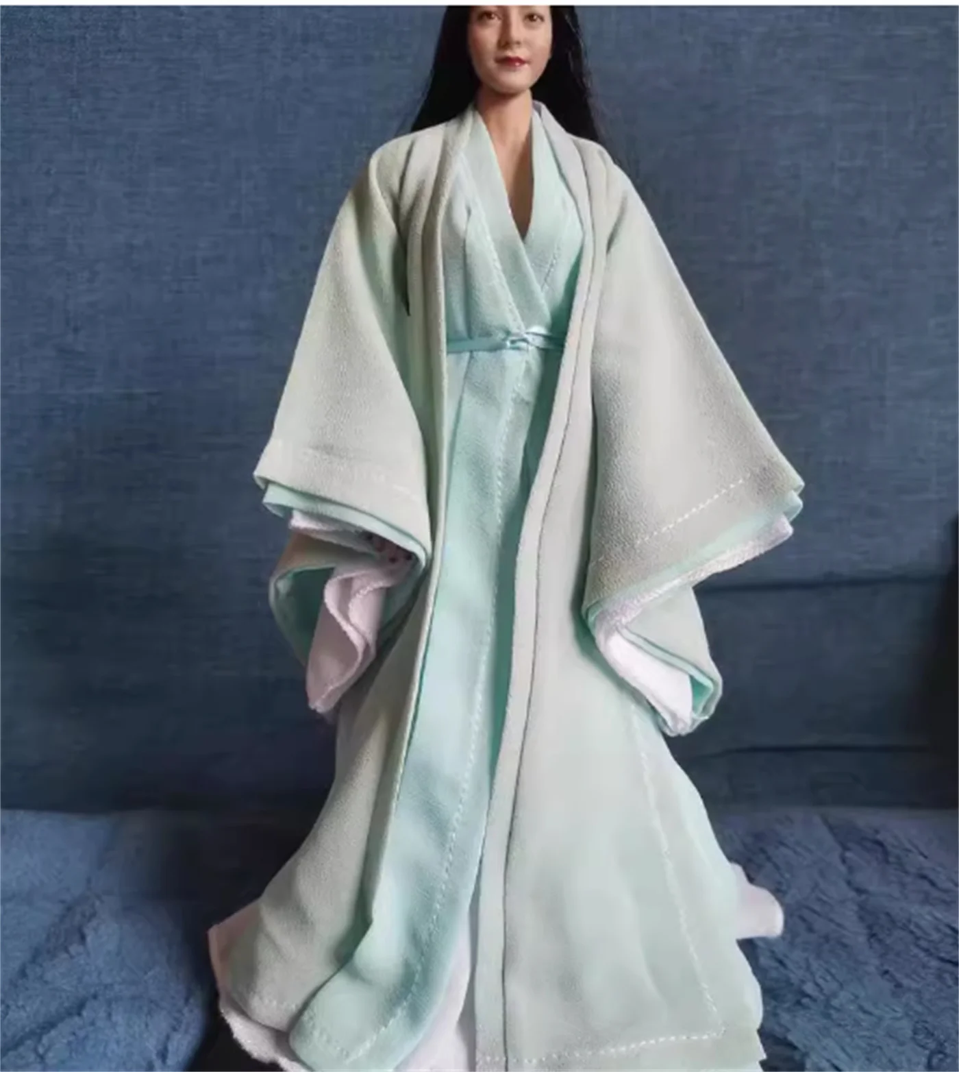 

Платье Hanfu 1/6, женский наряд Hanfu, древний костюм, пальто, рубашка, модель халата для 12-дюймовой экшн-фигурки, аниме-игрушки
