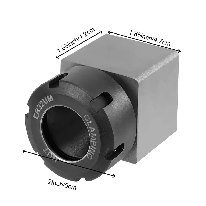 Square ER-32+Hex ER32 ER25 Hexagonal Set ER40 Hexagonal Fixture Conversion Set