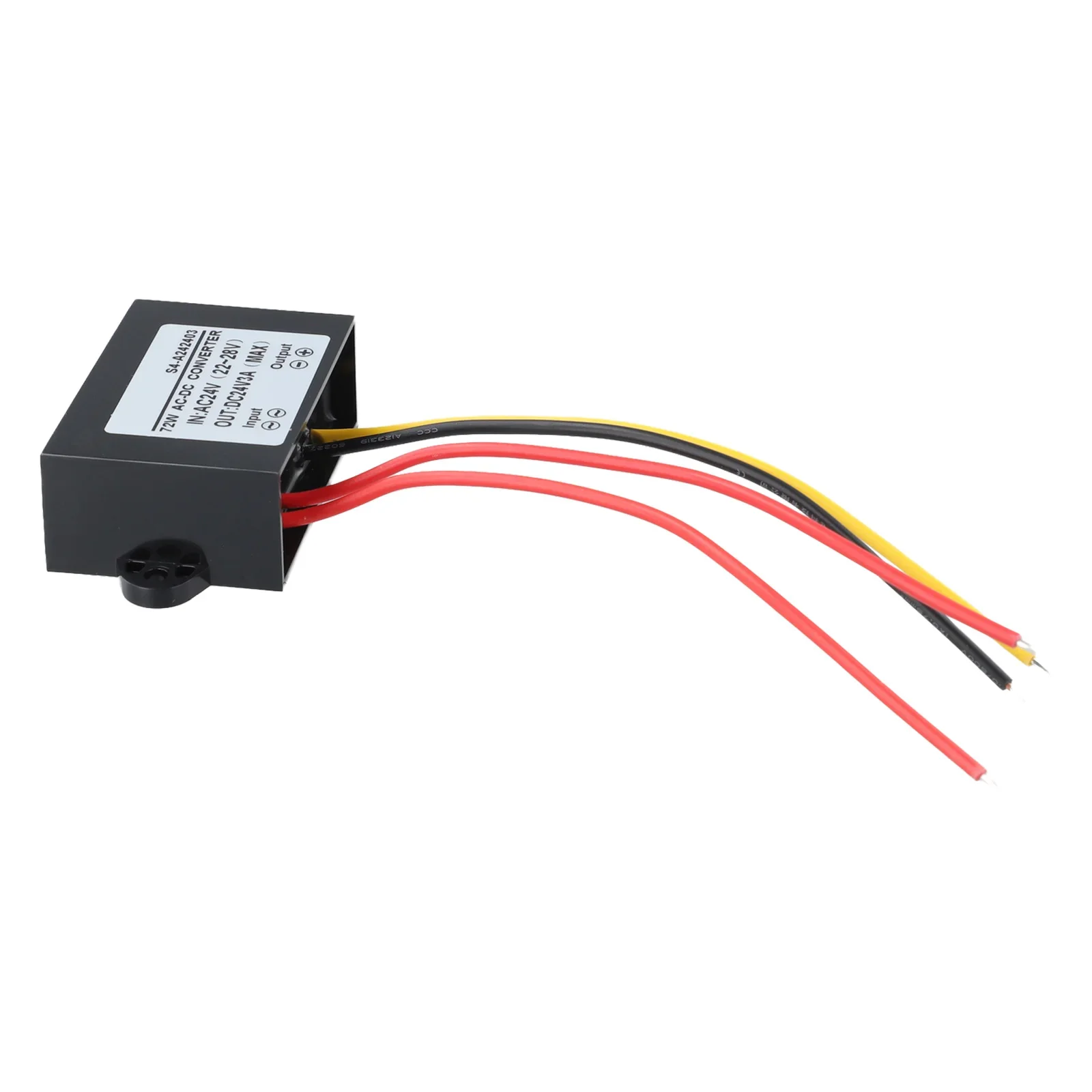 ブラック AC-DC コンバータ 動作温度 -40-85 変換効率 95 出力電力 72W 出力電圧 24V DC