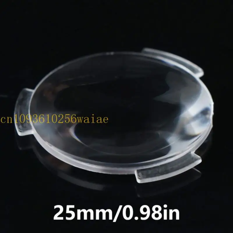 652F 10pcs 아크릴 볼록 렌즈 직경 25mm 높은 돋보기 돋보기 가상 현실을 향상시키기위한 고급 렌즈