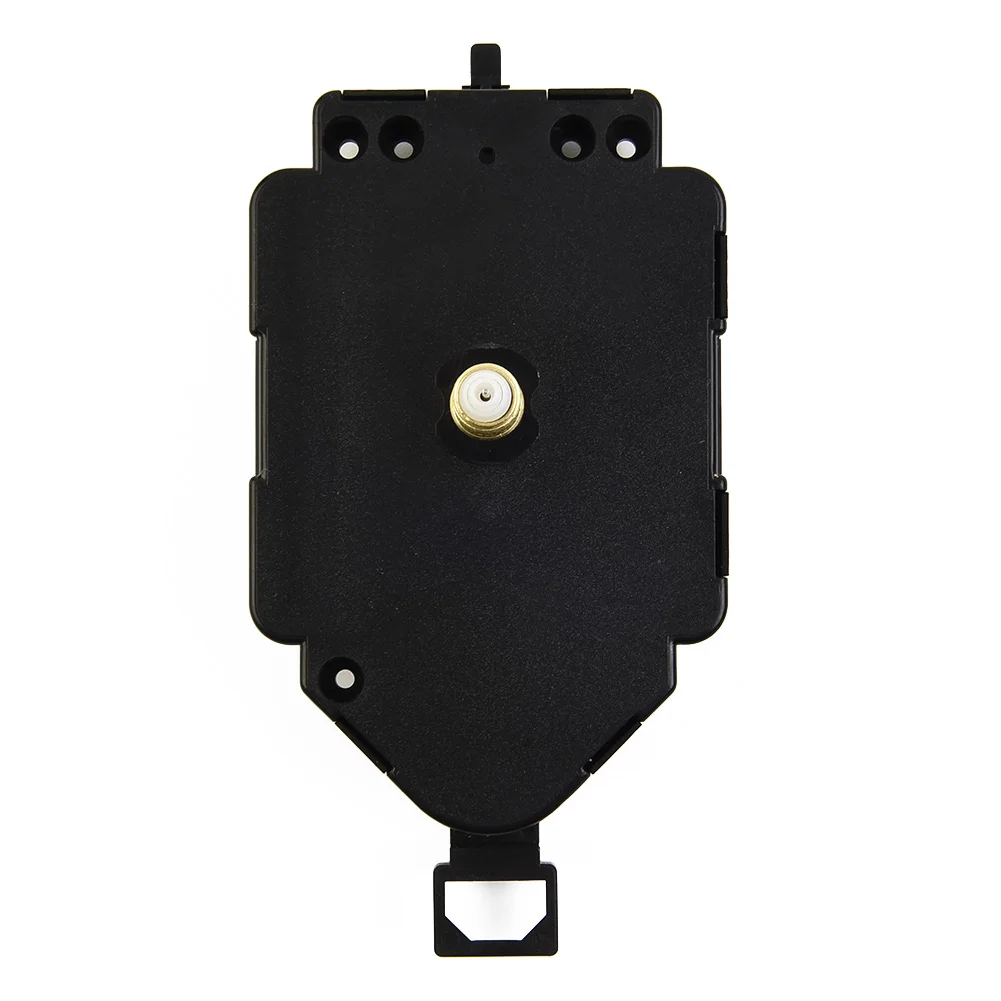 Pièces de rechange de mouvement d'horloge murale à quartz, pendule en plastique, accessoires pour la maison, noir, 4 pièces par ensemble