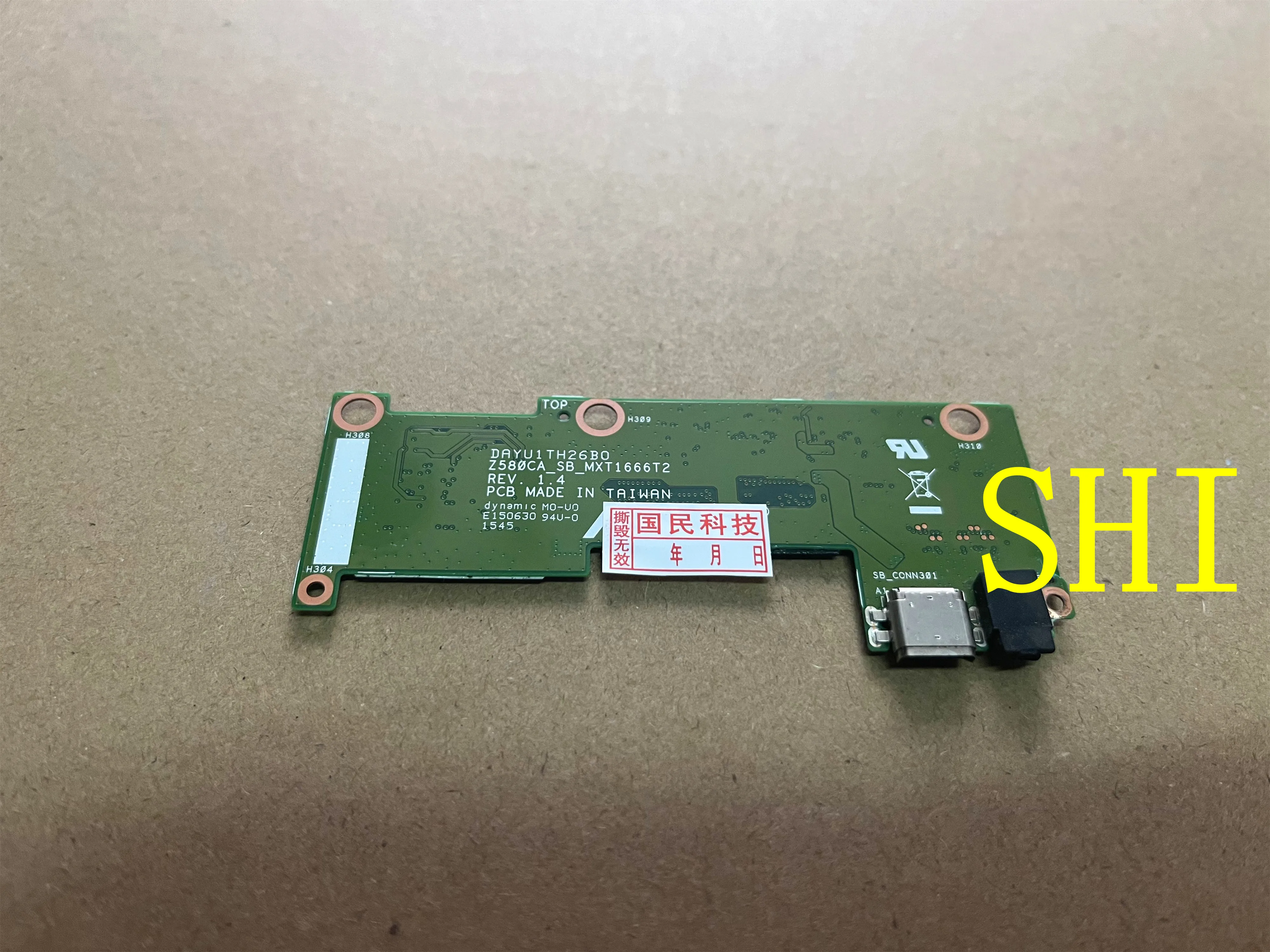 Z580CA Original for ASUS P01MA  Used Z580CA USB type-c charger Z580CA_SB_MXT1666T2 DAYU1TH26B0 test well free shipping