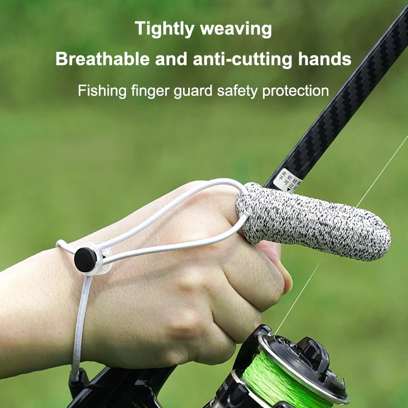 Outdoor Sports Anti-Slice Fishing Finger Guard - Single Glove Protective Gear for Reliable Casting Control
