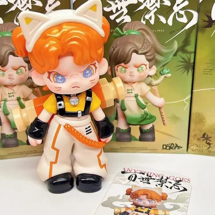 

Dora 5-го поколения, серия Hundred Taboos, коллекция слепых коробок ручной работы, милая игрушка-кукла, подарок ручной работы на день рождения