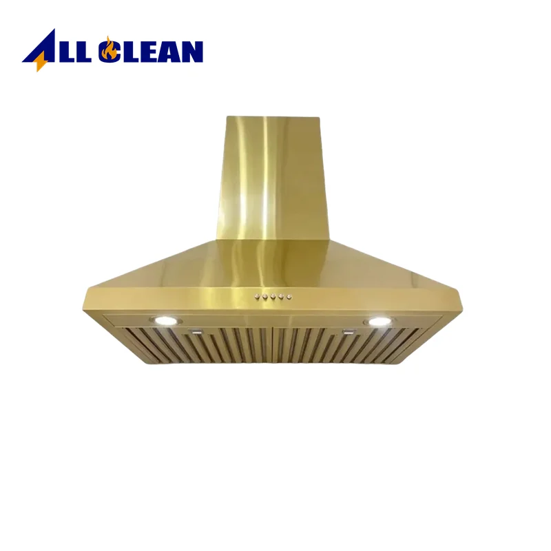 شفاط المطبخ على الحائط 450 CFM بدون ضوضاء مع وظيفة التنظيف الذاتي سهلة إطار معزز لشقق الشقوق والأسرة