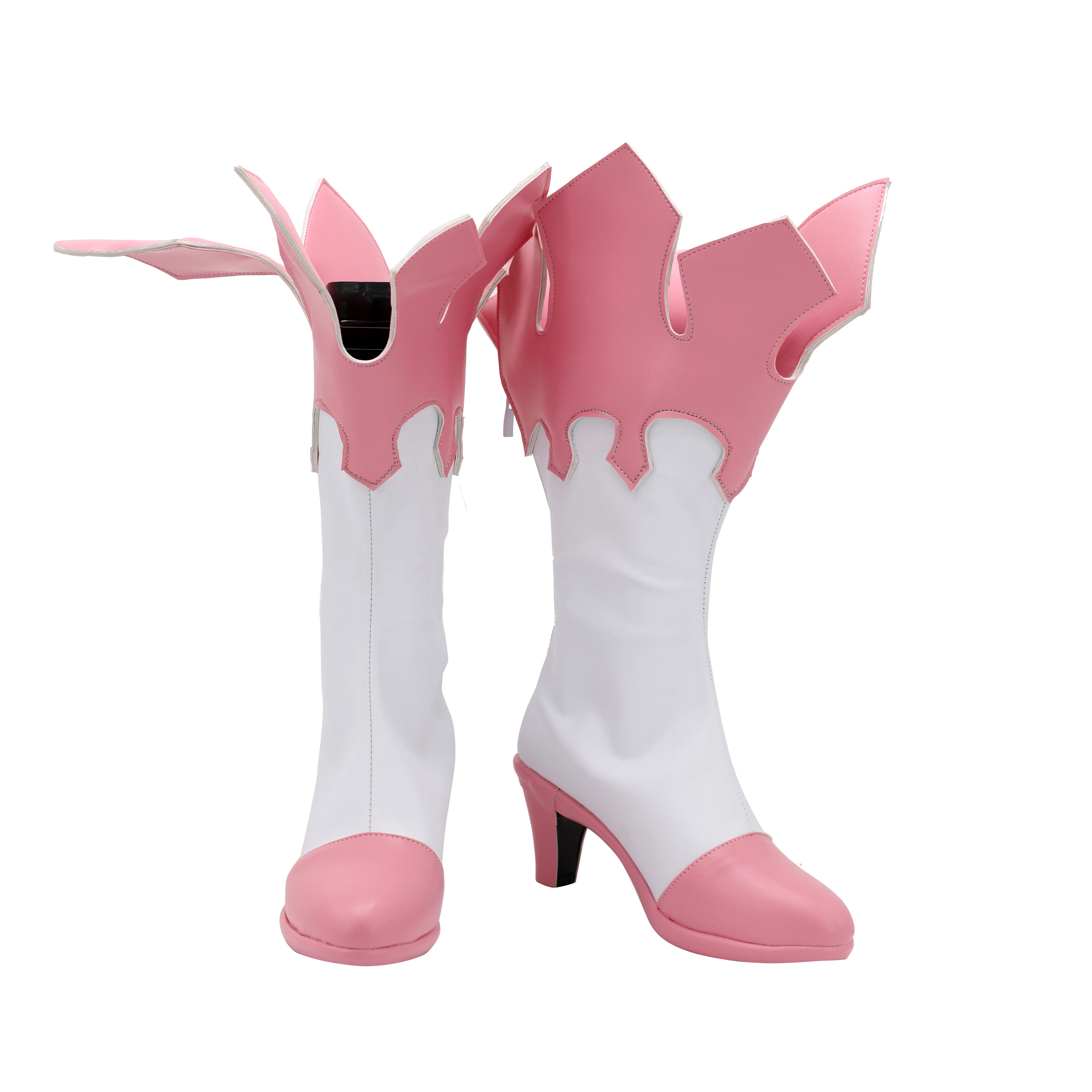 Genshin Impact Paimon Cosplay buty buty na wysokim obcasie Halloween rekwizyt Cosplay wykonane na zamówienie