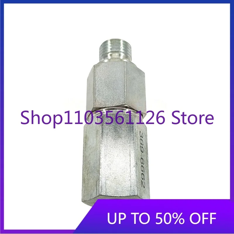 E325B 329D 330D 336D Excavator Diesel Oil Return Pressure Valve Check Valve Part Number 369-6662 for Heavy Equipment