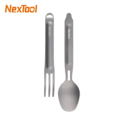 Xiaomi NexTool Multifunctinal Tableware 3-in-1 Knife Fork Spoon Stainless Steel Anti-rust Antiseptic For Outdoor Spoon Tableware