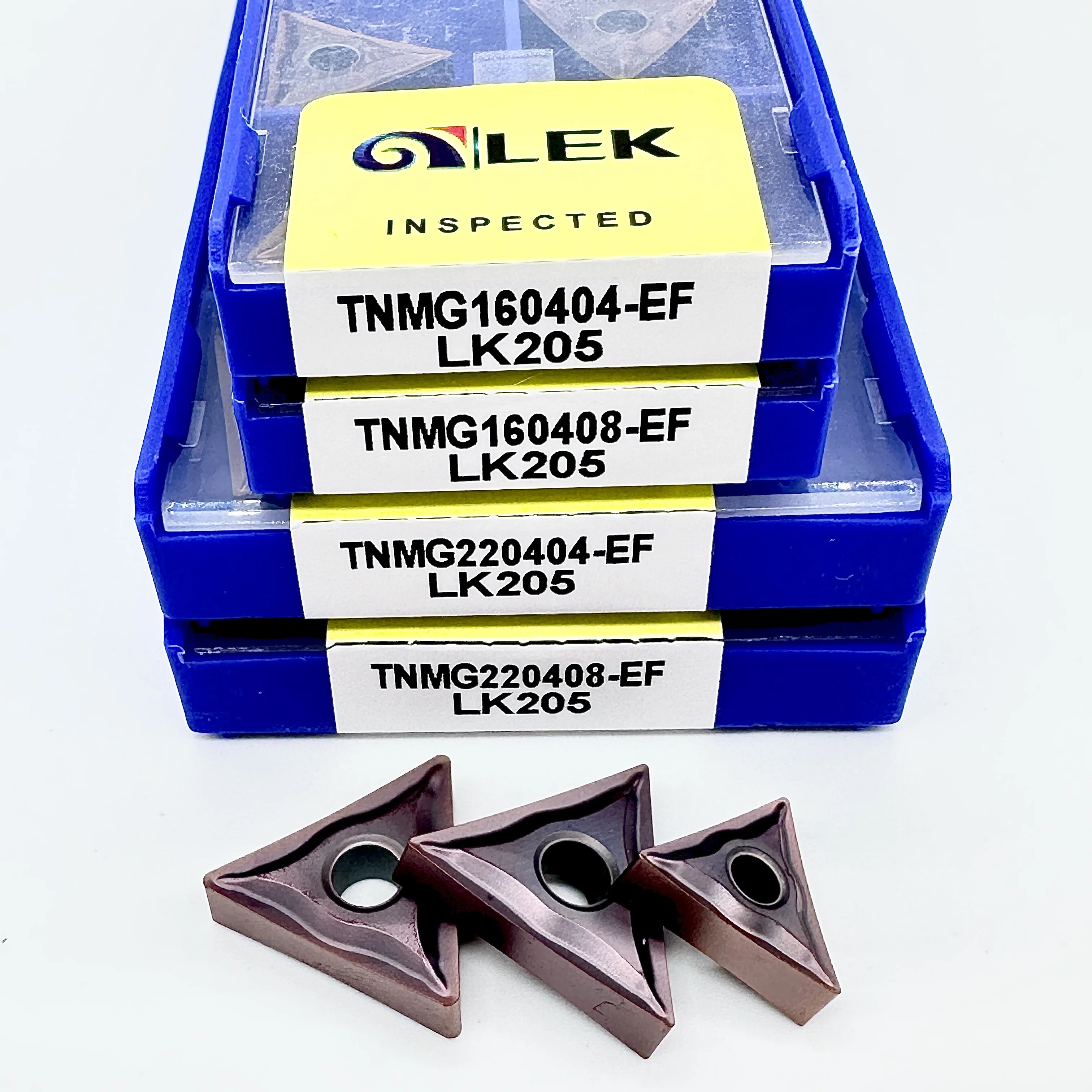 

TNMG160404 TNMG16408 TNMG220404 TNMG220408-EF Carbide Insert External Turning Tool CNC Lathe Steel Processing Cutting Tool