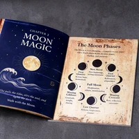 77 Pages Witchcraft Grimoire Pages Book of Shadows Kit with Moon Phases Herbal Lore Spells Gothic Dark Academia Witch Journal 4