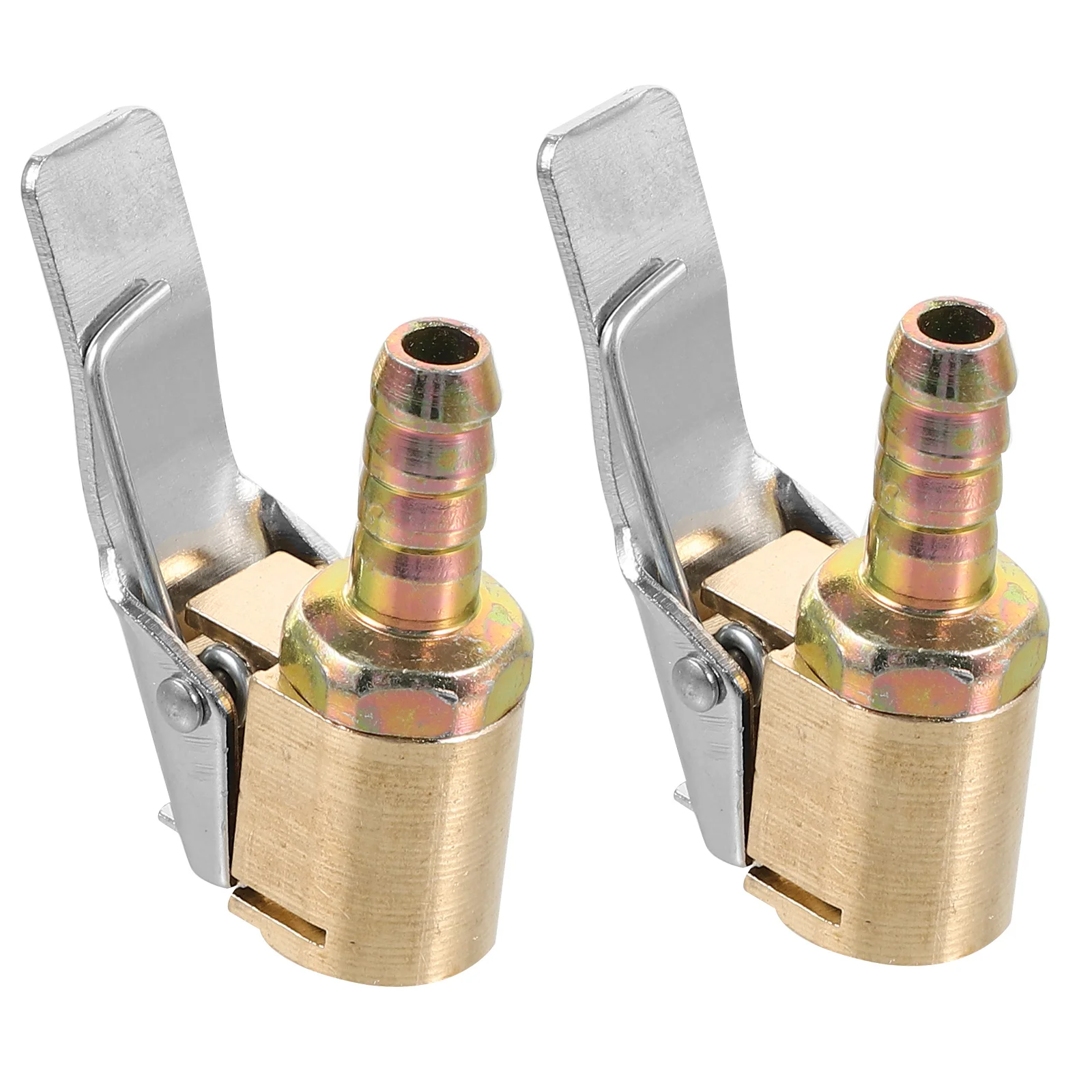 

2Pcs Quick Connect Locking Tire Inflator Nozzle Clips Air Chuck for Car Tire Inflation and Compressor Accessories