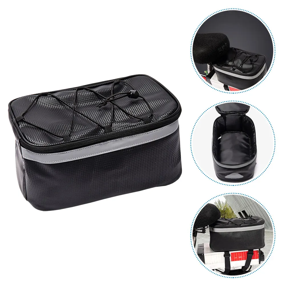 

Large Capacity Bike Rear Rack Bicycles Back Seat Storage Pvc Saddle Multi-Function Pouch Cycling Outdoor Storage Bag For Phone