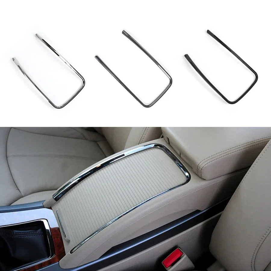

For Buick Lacrosse Car Water Cup Holder Strip Plating Trim Ring Console Armrest Box Storage Box Electroplating Strip 2009-2013